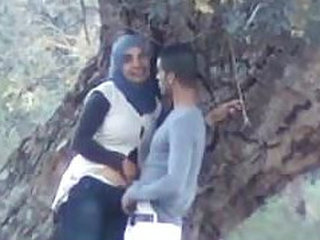 Indian couple engages in outdoor sex at park