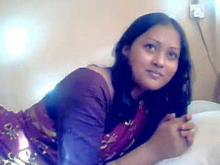 Freshly married duo indulges in a passionate self-pleasure encounter