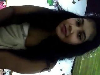 Cute Desi teen explores pleasure with fingers