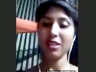 A village girl's intimate expression of affection