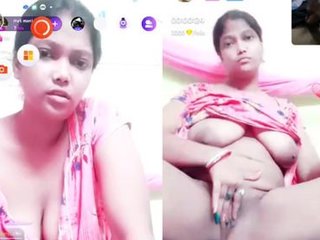 Indian housewife's large vagina