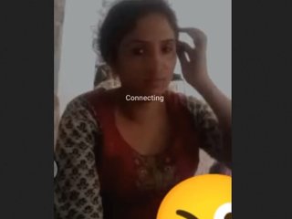 Sensual display by married wife