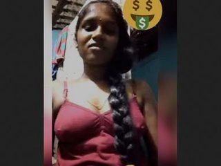 Indian wife with attractive breasts