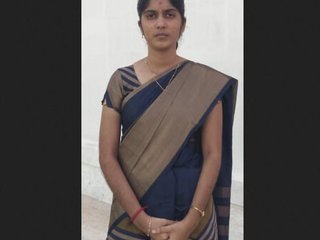 A tantalizing video of an adorable Indian woman unveiling her butt and intimate area