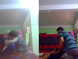 A young Pakistani woman wearing a hijab reveals her breasts and moans as she receives oral pleasure in an audio recording