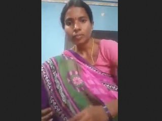 Telugu bhabhi flaunts her breasts and vagina in seductive manner