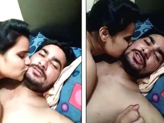 Stunningly attractive couples exchange passionate kisses after tying the knot