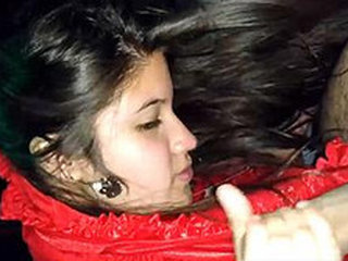 Seductive girl indulges in oral pleasure and showcases her charming privates