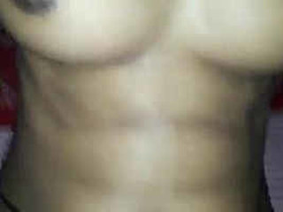 South Asian wife Mampi's intense self-pleasure with loud moans