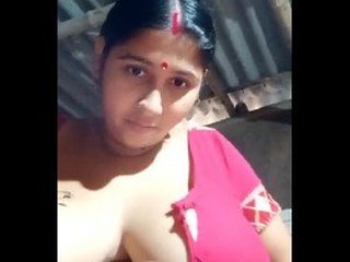Kaushalya, the Hindu sister-in-law from India, indulges in mischief on film