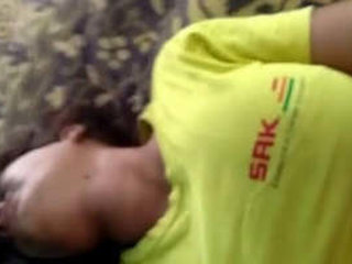 Adorable girl experiences intense pleasure during sexual encounter