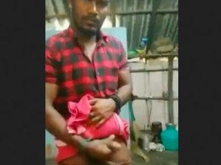 Indian village teen self-pleasureing