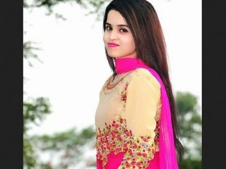 Stunning young woman performs for boyfriend