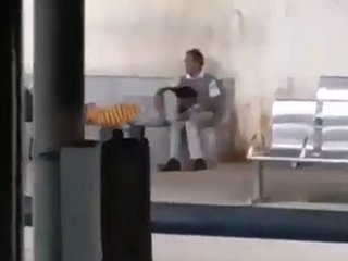 Mature wife caught giving outdoor blowjob