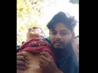 Indian couple enjoys outdoor activities together