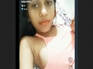 Rina Patil's thong-wearing face gets obscured by nude activities per Tango