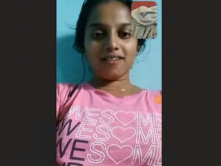 Indian woman reveals her breasts
