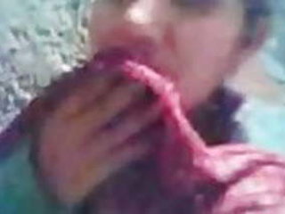 Indian girl exposes her body and performs oral sex for cash