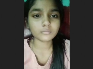 Cute Indian girl shows off her body in online video