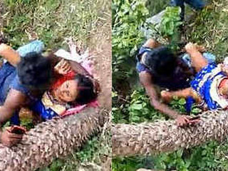 New Indian randi outdoor sex video with young couple