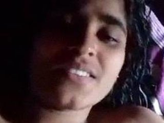 Watch a Desi Chachi's nude selfie video