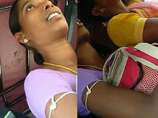 Crowd's advantage: Aunty's side gets rubbed in a titillating video