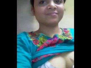 Cute girlfriend flaunts her body in a seductive selfie for her boyfriend