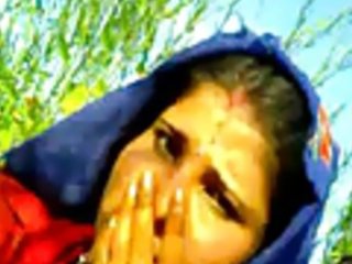 Real amateur couple explores the forest in heat