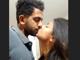 Young couple enjoys steamy sex with girlfriend riding on top