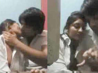 Girlfriend gets a drink and a facial in a steamy video