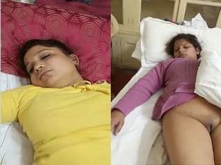 Exclusive video of sleeping girls calling for porno customer