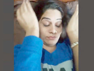 Desi aunt with unshaven pussy gets pounded hard