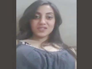 Cute desi single girl records her first BF experience