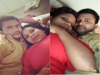 Part 2 of the exclusive Desi couple's passionate kissing and fucking