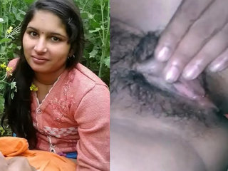 Wild outdoor sex in the jungle with a sister