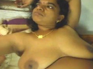 Mature desi aunty gets naughty in the village