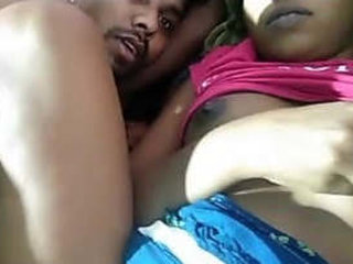 Horny couple shares intimate moments through phone MMS video