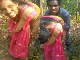 Indian couple has sex in the great outdoors
