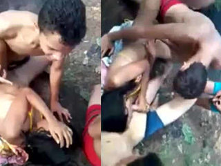 Students record their outdoor sex in a steamy video