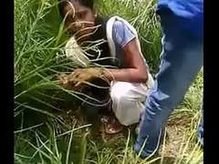 Desi college girl gets caught in the act and fucked