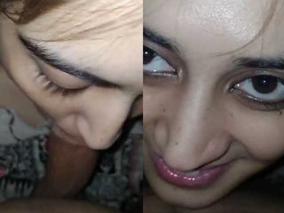Pakistani babe with big tits enjoys a creamy surprise