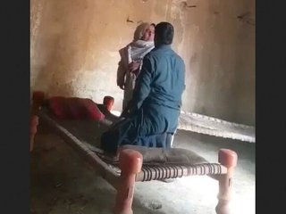 Old Pakistani woman has sex with a young man
