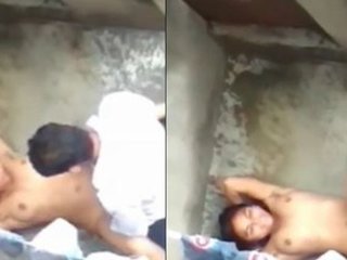 Indian girl gets naughty on rooftop in hot sex video