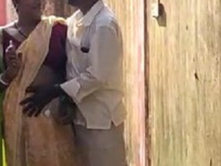 Desi couple enjoys outdoor romance with each other