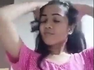 Indian girl in the bathroom - solo nude video