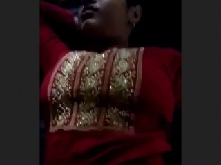Country girl in a red suit gets fucked in the village