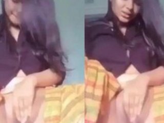 Horny desi girl fingering her pussy for pleasure