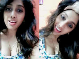 Sonali Vasti flaunts her breasts and belly button in a seductive video