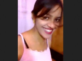 Stunning young woman caught on camera