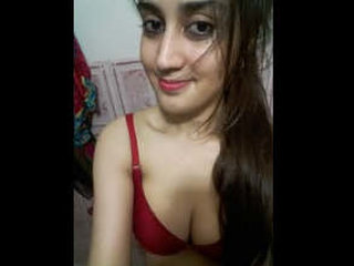Pakistani college babe with huge boobs gets naughty in part 2
